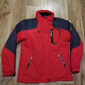 V.A.TOR 189 UNCO & BOROR Coat M Womens Red Waterproof Outdoor Ski Snow Jacket